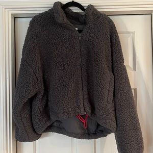 Urban outfitters teddy jacket, worn three times, size XL